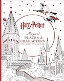 Harry Potter Magical Places & Characters Coloring Book