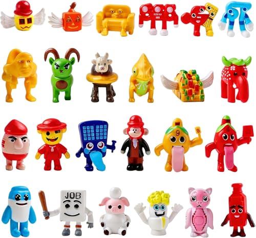 15PCS Steal a Brainrot Character Model Set 67 Los Tralaleritos Collectible SeriesDesk Display Fan Gift Collection (24PCS)