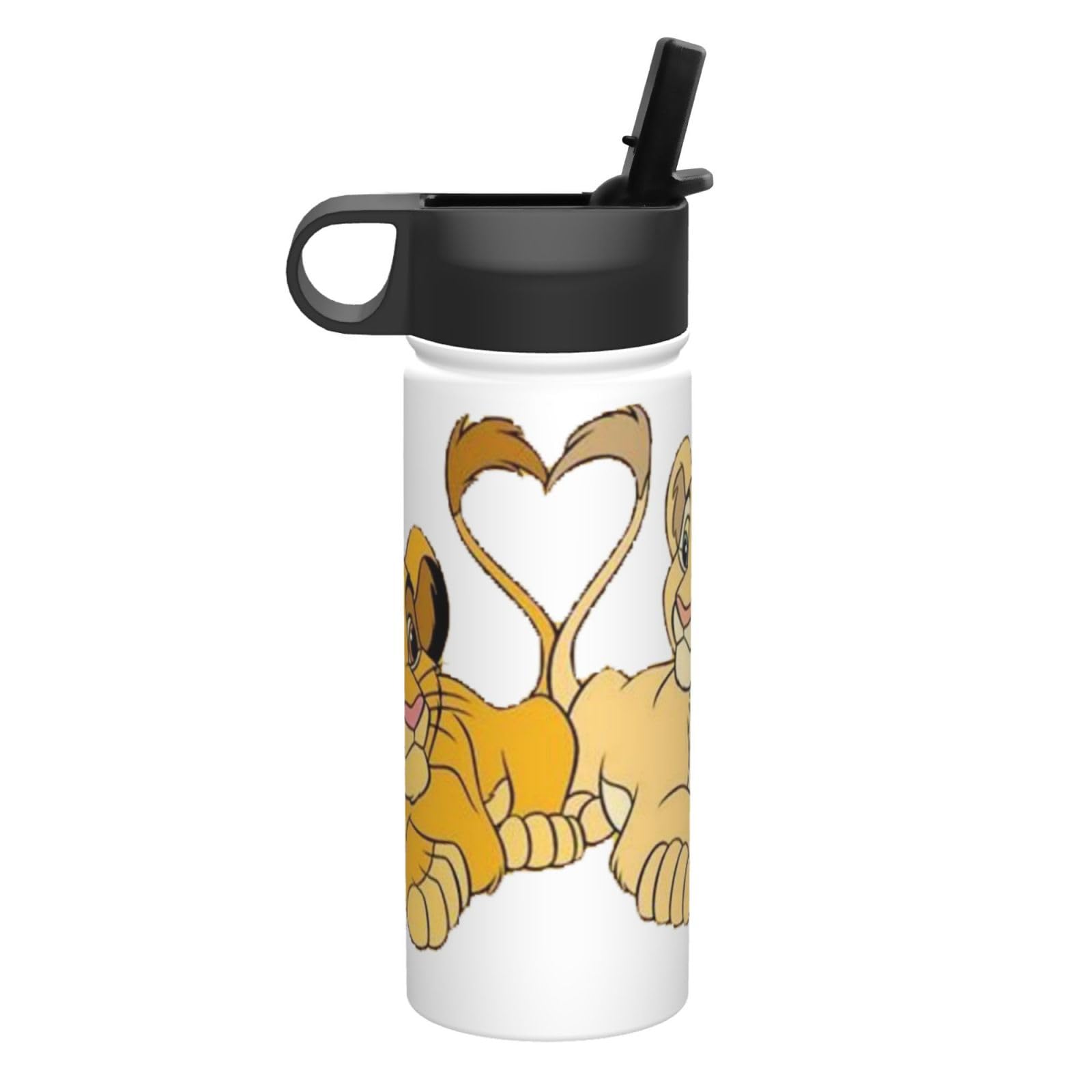 Amazon | ライオンキング (1) アニメ 水筒 真空断熱 保温 保冷