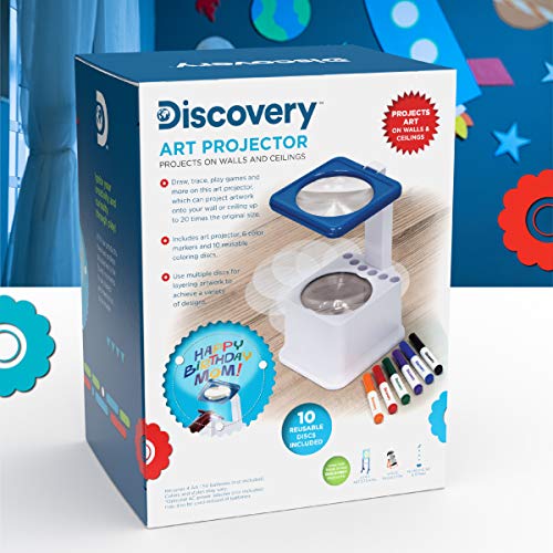Discovery Kids 1012399 Art Projector With Six Dry Erase Markers And 10 Reusable Drawing Discs thumb #7