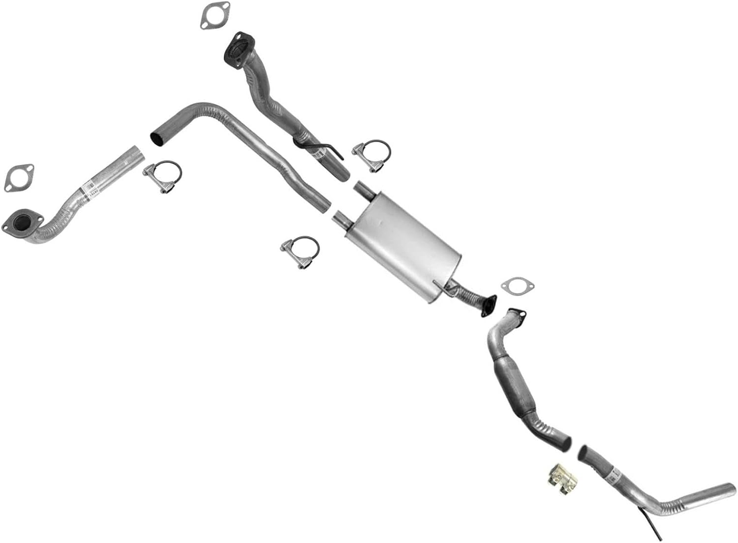 Replacement Parts For Nissan 2007 2010 2011 2012 2015 Armada 5.6L Muffler Pipe Exhaust System