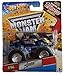 Price comparison product image Hot Wheels Monster Jam 1:64 Scale Sudden Impack Edge Glow Topps Trading Card, Blue