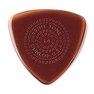 Dunlop 512P1.4 Primetone® Lot de 3 médiators sculptés avec grip 1,4 mm - Les Beatles, Paul McCartney, John Lennon, RIngo Starr, George Harrison