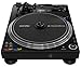 Pioneer DJ PLX-CRSS12 Professional Direct Drive Turntable with DVS Control - Black Bundle with Headphones, TRS-to-RCA Breakout Cable, Slipmat, Cleaning Kit, and Austin Bazaar Polishing Cloth