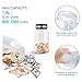 Large Piggy Bank for Boys Adults, Vcertcpl Digital Coin Counting Bank with LCD Counter, 1.8L Capacity Coin Bank Money Jar for Adults, Designed for All US Coins (Silver)
