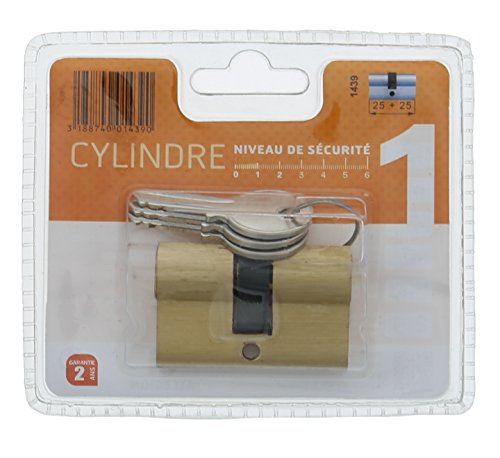 Bricard Cylindre Pratic 1439 25+25 Laiton