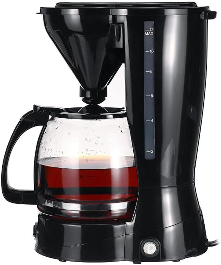 Electric Coffee Coffee Pot with Filter Drip Brewing Hot Brewer Boiled Coffee Tea Kettle Making Machine