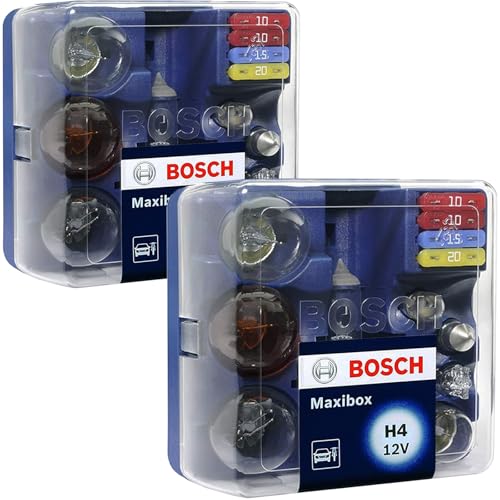 BandelOne enthält 2 Pkw H4 Maxibox Auto Birnensatz 12V Lampen...