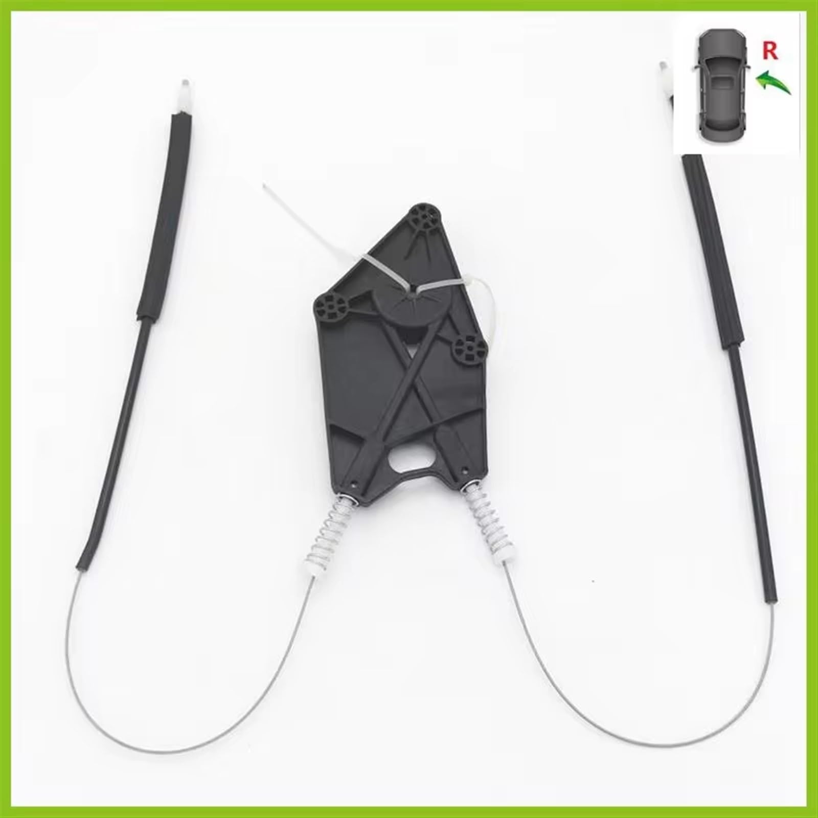 Regulador Ventanilla para VW para Polo para Vento 2010 2011 2012 2013 2014 2015 2016 2017 Nuevo Kit Reparación De Elevalunas Eléctrico Delantero Derecho Elevalunas Ventanilla