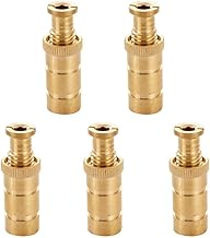 Brass Pool Cover Anchors for Concrete & Pavers Deck, Universal Size Fits 3/4