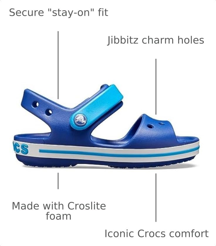Image of Crocs Kids' Crocband Sandals
