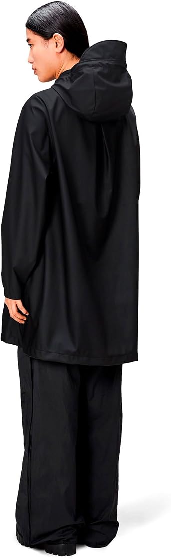 RAINS A-Line Jacket - Waterproof Women's Raincoat with Hood & Storm Flap