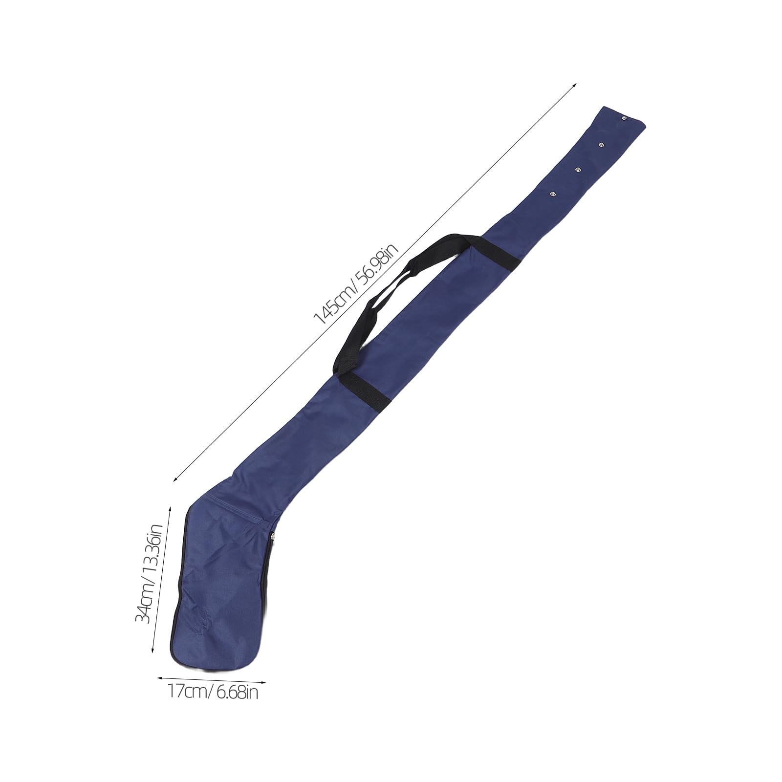 VICASKY Borsa Porta Mazza da Hockey su Ghiaccio in Poliestere, Borsa Compatta e Resistente Tracolla Imbottita, Custodia Multi-stick per Trasporto Attrezzatura Outdoor e Indoor