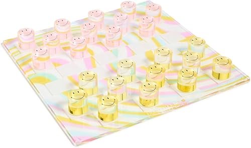 Sunnylife Lucite Checkers Smiley para mujer