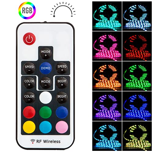 Kingwin Rgb Led Strip Lights, Led Light Strip Kit For Computer Case, Pc, Laptop, Home, Office, And Background Lighting. Ultra Bright 5050 Smd Strip Lights, 204” W/ Remote [Asus Aura Rgb Compatible] #TOP5