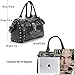 AlwaySky Bolso de mano gótico de gran capacidad con diseño de calavera para mujer Imagen de AlwaySky Bolso de mano gótico de gran capacidad con diseño de calavera para mujer