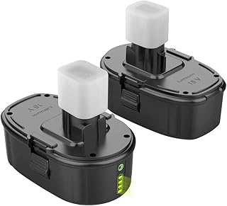 Powilling 2 Pack 6.5Ah DC9096 Replacement for-Dewalt 18V XRP Battery DC9096 DC9098 DC9099 DE9039 DE9095 DE9096 DE9098 DW9095 DW9096 DW9098 DE9503 DC9182 for 18Volt Dewalt Batteries