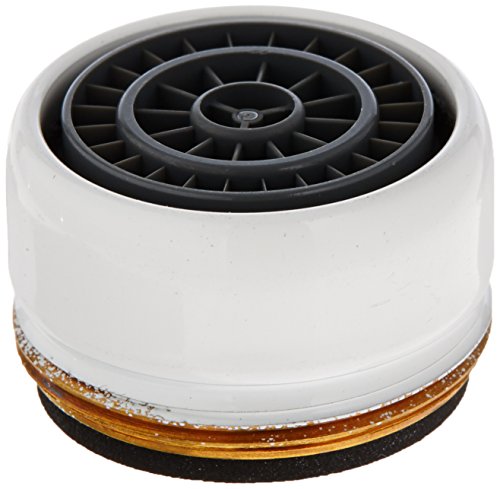 Moen 3919W 2.2 GPM Male Thread Aerator, Glacier