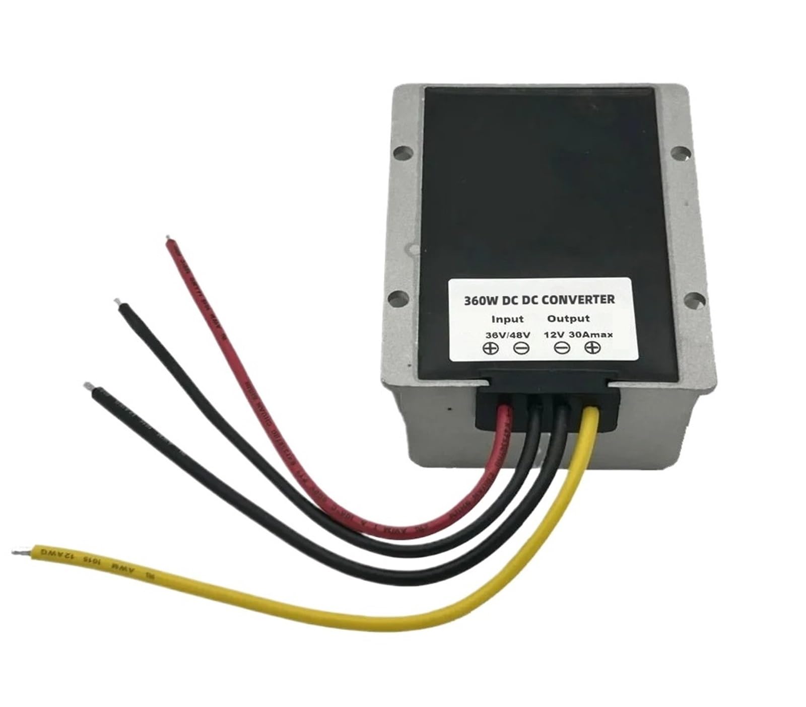 QfUxYYSLD DC Converter 24V 36V 48V 60V 72V 20-90V to 12V 5A 10A 20A 30ADC Voltage Reducer Regulator Car Power Supply (24V(18-36V) to12V 40A)