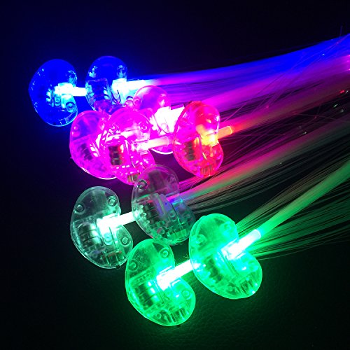 Acooe 43223-14417 10 Pack Led Hair Lights, Optics Flashing Barrettes thumb #1