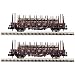 Produktbild Fleischmann 825805 N 2er Set Steckrungenwagen der DR