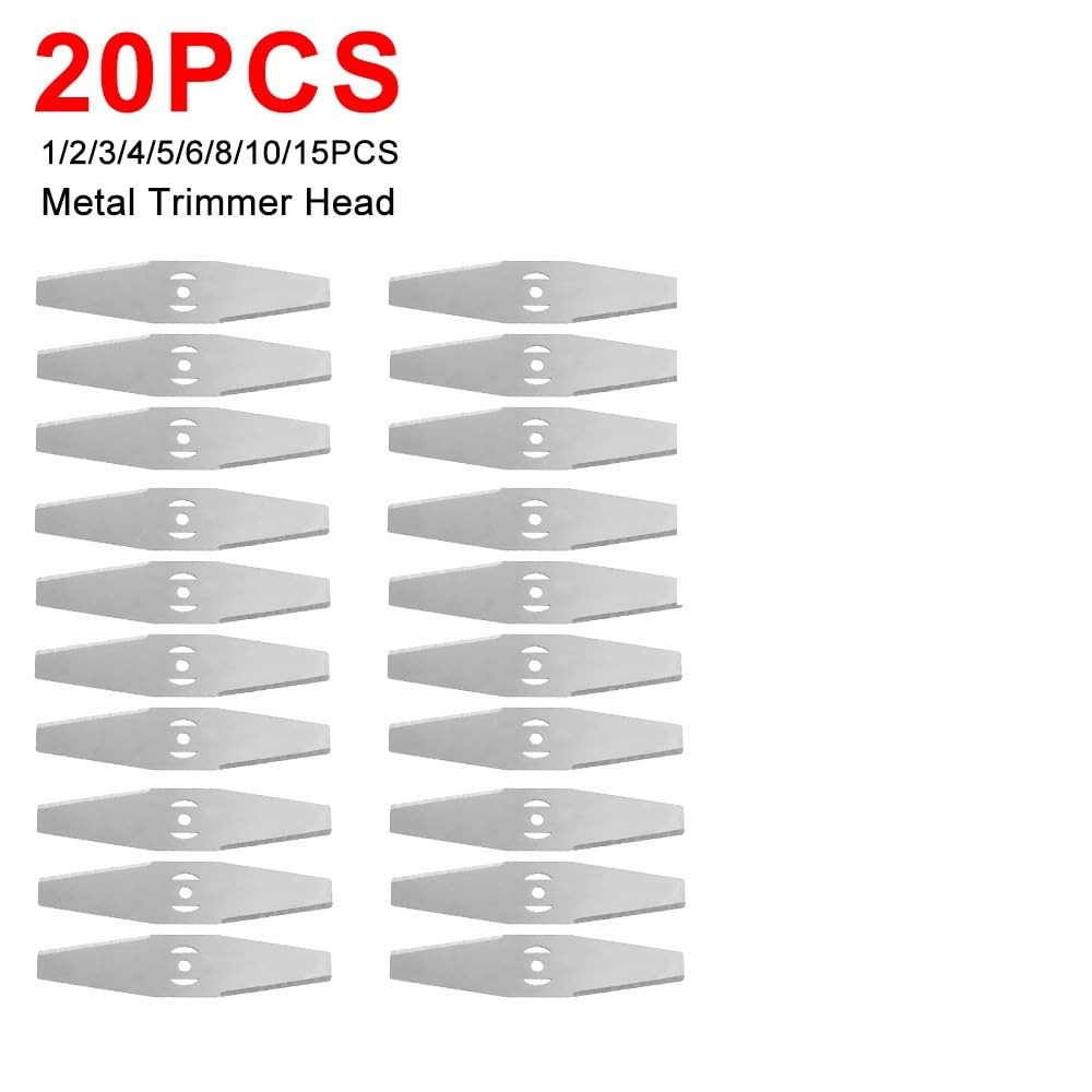 1-20PC 150 Millimetri Metallo Erba String Trimmer Testa Di Ricambio Seghe Lame Rasaerba Raccordi Parti Di Casa Giardino Strumento Di Potere Di Ricambio(8pcs Mower Blade)