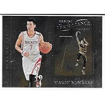 Jeremy Lin 2012-13 NBA Panini Brilliance Magic Numbers Houston Rockets Insert Card #13