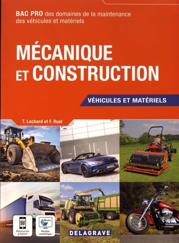 Mécanique et construction - véhicules et matériels (2022) - Pochette élève