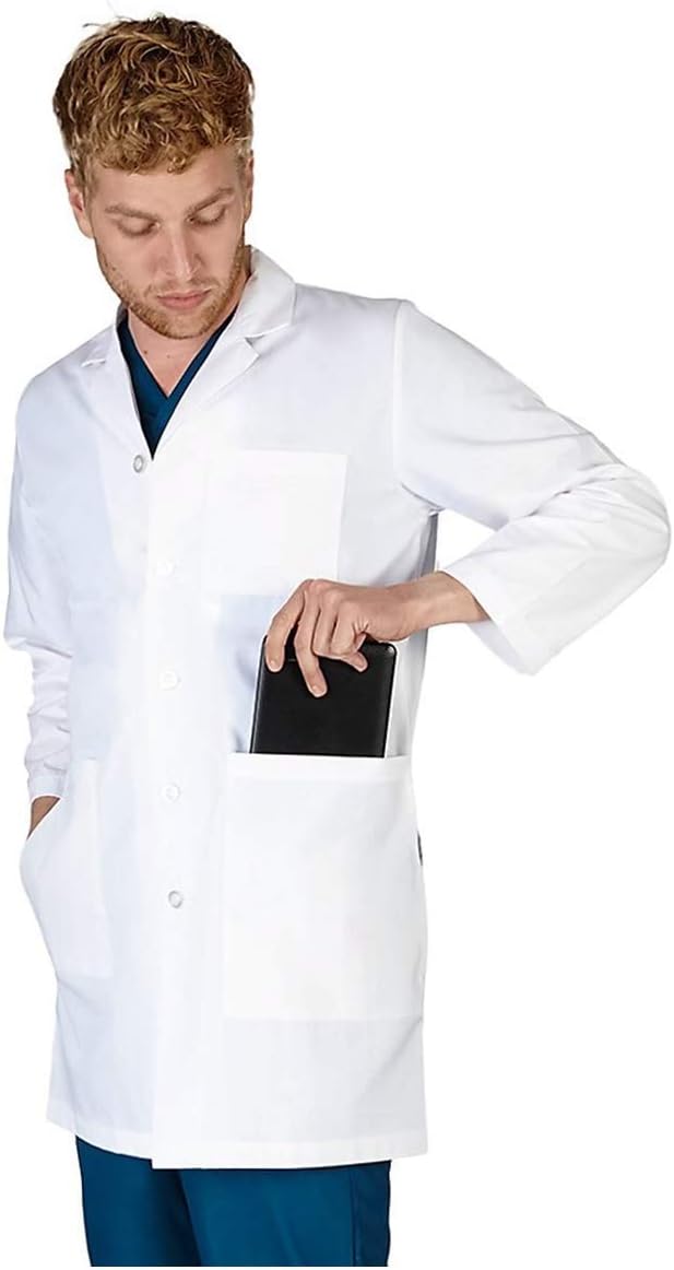 Natural Uniforms MENS IPAD LAB COAT-38 LENGTH