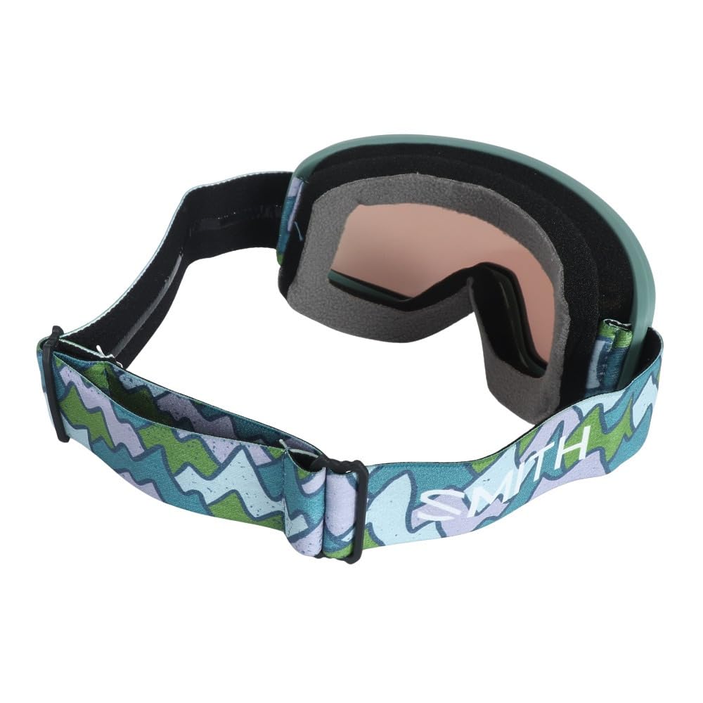 SMITH Unisex Youth Snowday Snow Sport Goggle - Alpine Green Peaking Frame | Ignitor Mirror Lens
