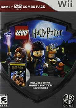 Video Game LEGO Harry Potter: Years 1-4 - Silver Shield Combo Pack - Nintendo Wii Book