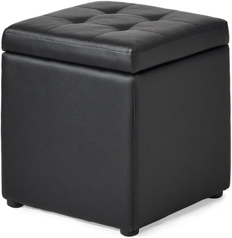 Small Ottoman Foot Rest Shoe Bench Household Small Stool Sofa Stool Door Changing Shoe Stool Wearing Shoe Stool Storage Stool Fitting Room Storage Stool Shoe Storage Bench Footstool ( Color : B , size