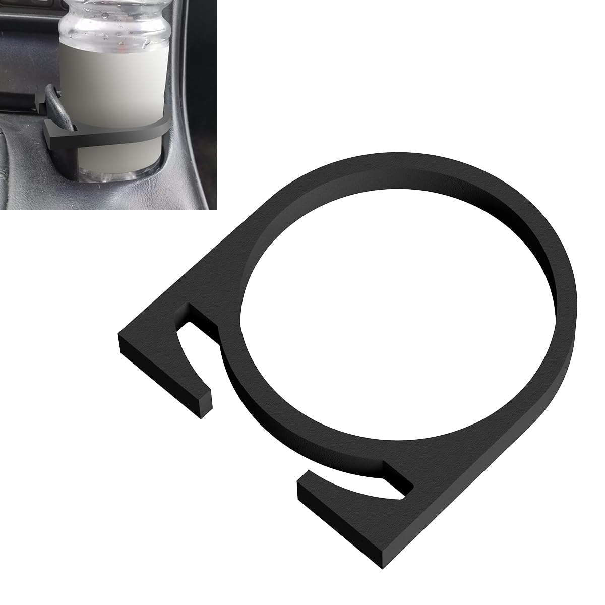 URLWALL Large Cup Holder for Chevy Corvette C5 1997-2004, Upgraded High Capacity Water Bottle Cup Holder, Large Bottles & Big Drinks Holder, Fits 20oz