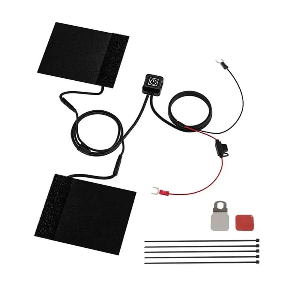 Manubrio Riscaldato Invernale Per Motocicletta, 12 V, Con Controllo Intelligente Del Manubrio Riscaldato A 3 Marce Per Motocicletta Handlebar manopoles