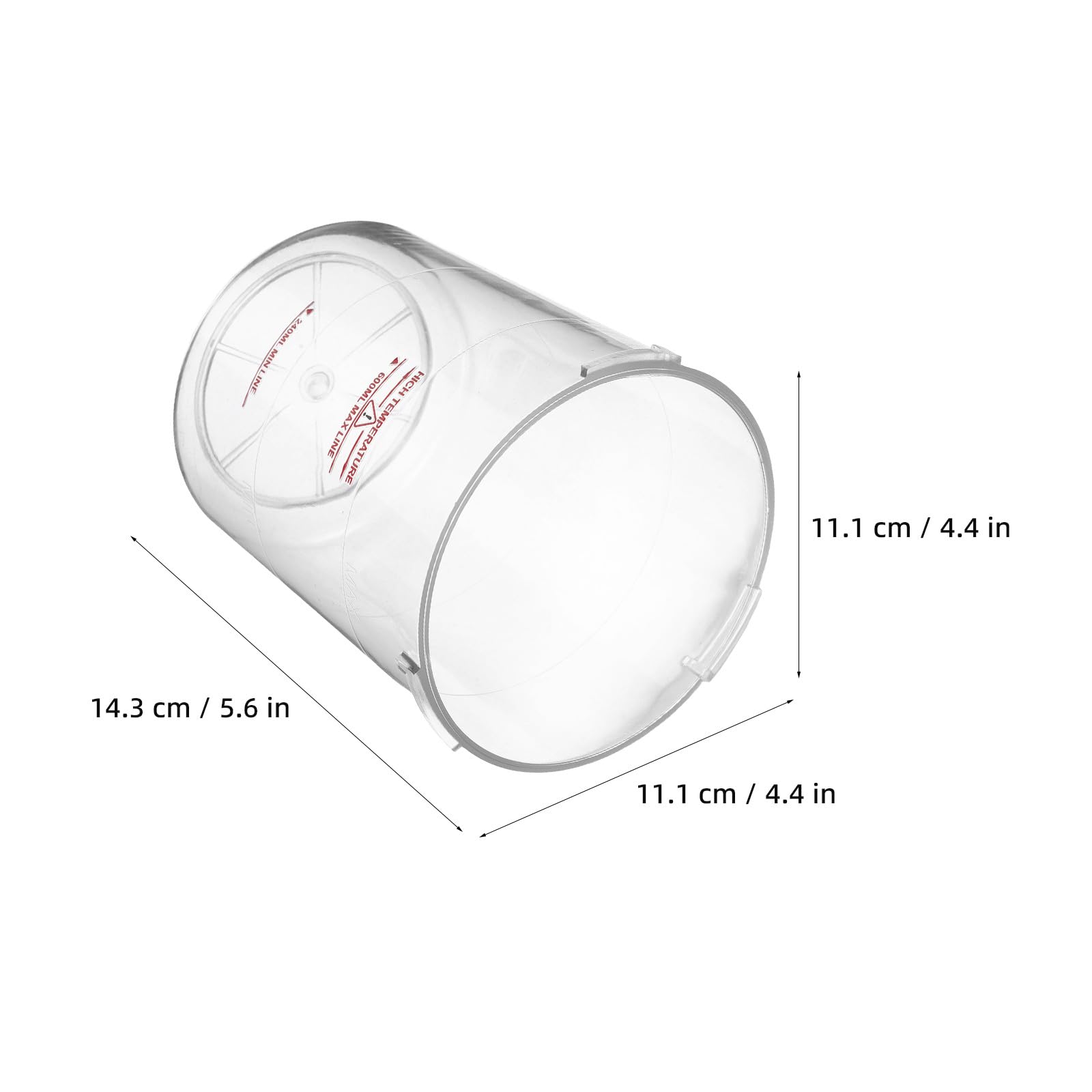 ibasenice 3 wymienne kubki do parownika do twarzy, 240 ml/8 uncji