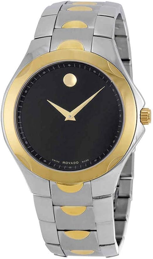 movado luno silver