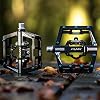 Funn Mamba MTB Clipless Pedals, Single Sided Clip Mountain Bike Pedals, Compatible with SPD Cleats, 9/16-Inch CrMo Axle Bicycle Pedals for MTB/BMX/Gravel Cycling