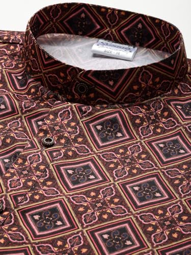 Image of Luxrio Kurta Set for Men Cotton Blend Kurta with Pyjama Set Ethnic Set
