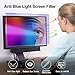 GUMIKE Anti Blue Light Screen Protector for 25 26 27 inch Universal Desktop Monitor Computer Blue Light Blocking Filter Panel for Eyes - Widescreen Monitor Frame Hanging Type (16:9/16:10)