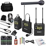 Sony UWP-D26 Camera-Mount Wireless Combo Microphone System (UC14: 470 to 542 MHz) (UWP-D26/14) +...
