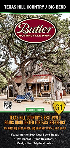 Butler Maps G1 Regional Maps (Texas Hill Country)