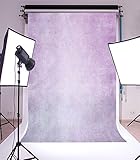 5X7FT Laeacco Vinyl Thin Backdrop Photography Background Solid Color Light Purple Dreamlike Scene Backdrops for Photo Studio Props 1.5x2.2M