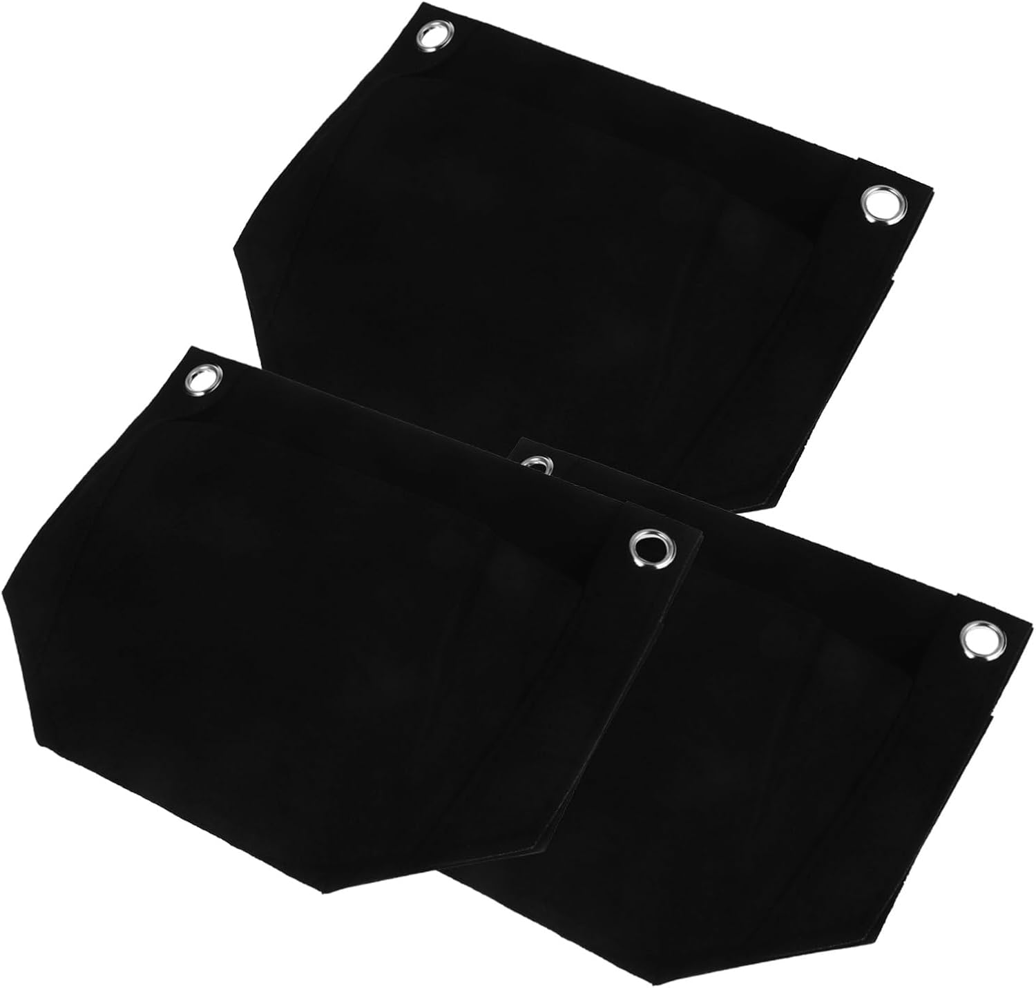 BESPORTBLE 15pcs Non-Woven Fabric Plant Growing Bags Ventilated Planter for for Strawberries Vegetables and Indoor Plants Black