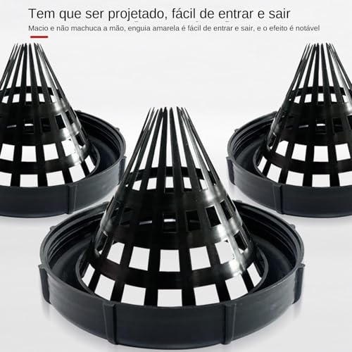 Gaiola de pesca, isca de armadilha para peixes, Gaiola estilo lagosta lagosta camarão armadilha aces