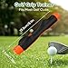 Rhino Valley Golf Grip Trainer, Golf Training Aid for Correcting Hand Position, Golf Training Grip to Help Improve Swing Technique, Ideal Golf Accessories for All Golf Clubs, Orange& Black