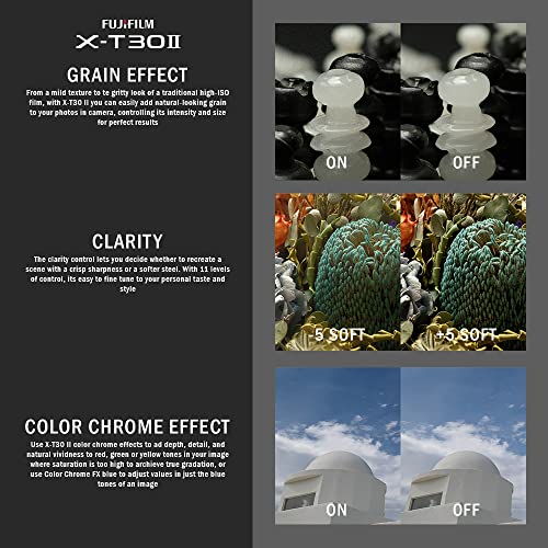 Fujifilm X-T30 Ii Mirrorless Digital Silver Professional 4K Wi-Fi Camera (16759706) Includes: A Xf18-55Mm Lens Plus A Basic Accessories Bundle #TOP4