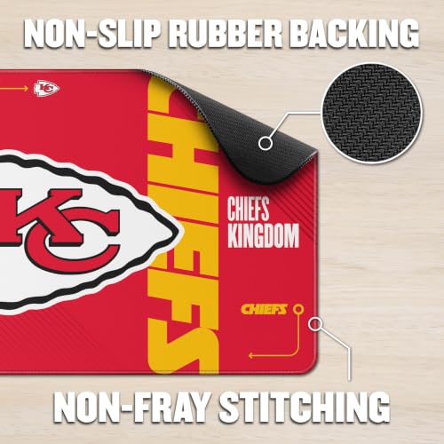 Image of YouTheFan NFL Kansas City Chiefs Gameday Mouse Pad