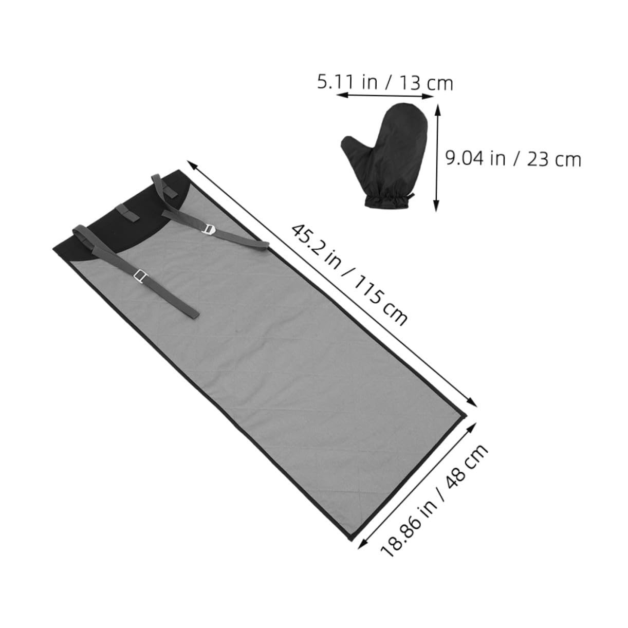 Tragbares Bügelkissen Tisch Bügelbrett hängende Bügelunterlage Reisebügelbrett klappbare Bügelunterlage Reisenbügelkissen Handbügelbrett zusammenklappbare Bügelmatte Polyester