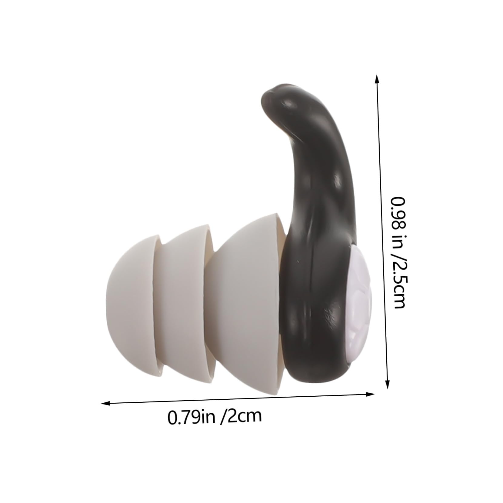 FOMIYES Silicone Ear Plugs for Sleep Noise Insulation Ear Plugs Sleeping Noise-canceling for Concerts Music Festival Swimming