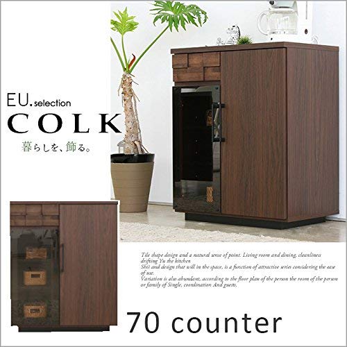 Amazon｜キッチンカウンター コルク 70カウンター(アイランド